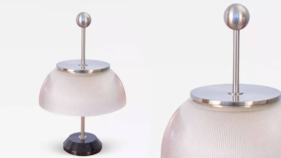 Alfa lamp by Sergio Mazza by Artemide