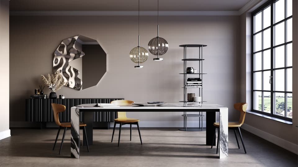 Tonin Casa presented a collection of items with a strong character