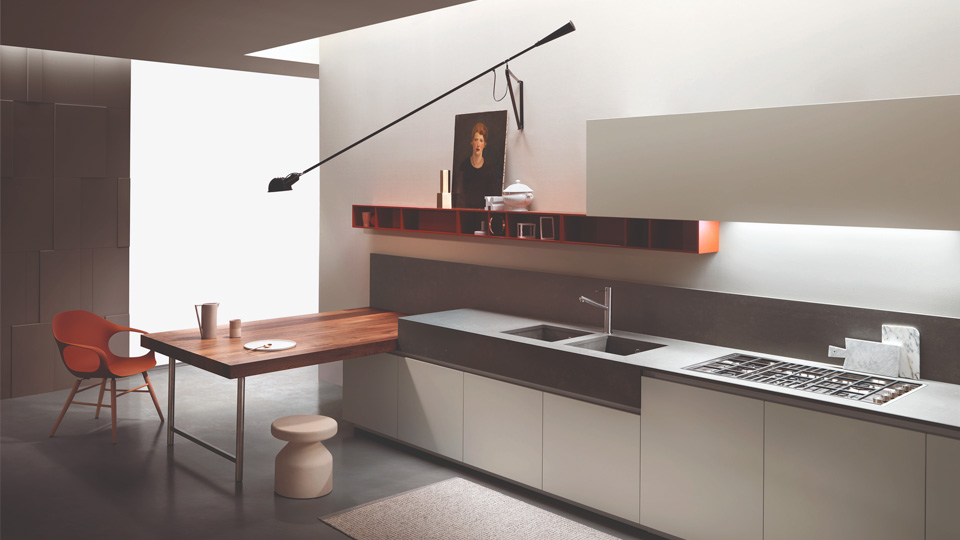 Ernestomeda kitchens at the Narkomfin House