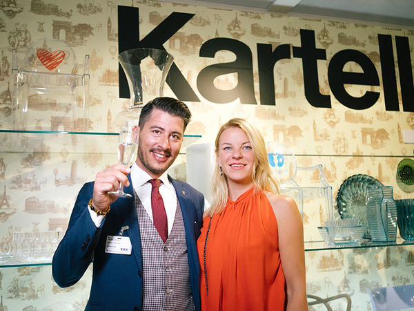 Аперитив с Kartell в выставочном комплексе Крокус Экспо