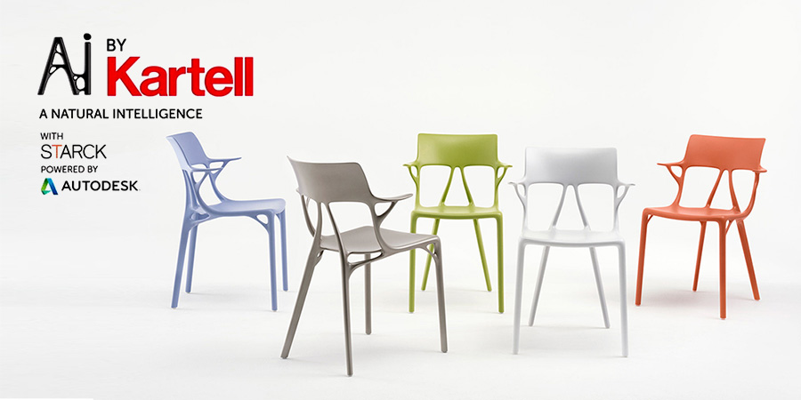 Design Talk: Kartell и Architonic об экологической ответственности и первом в мире стуле, спроектированном с помощью искусственного интеллекта