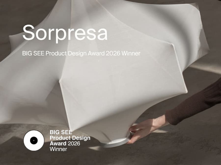 Светильник Sorpresa фабрики Astep - лауреат BIG SEE Product Design Award 2026