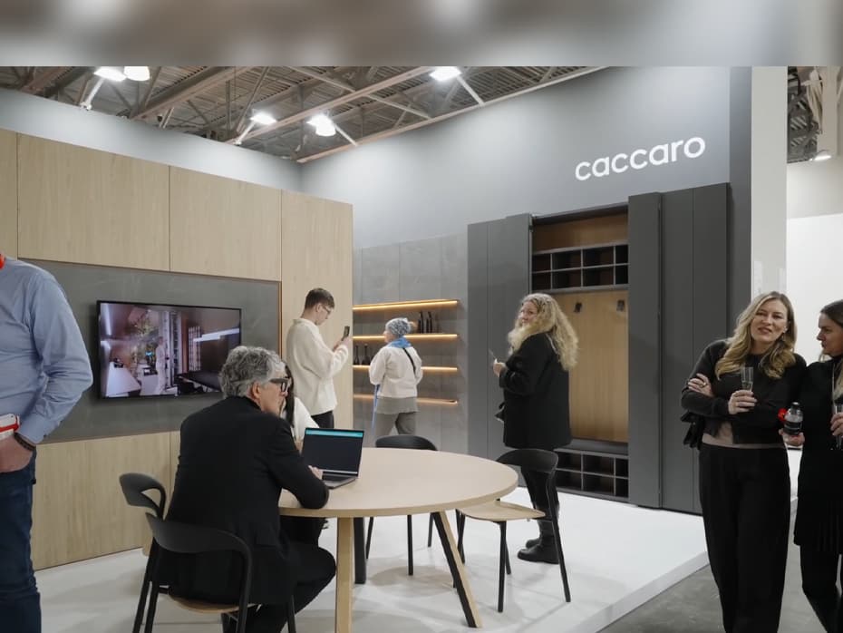Видеорепортаж. Caccaro на&nbsp;ARTDOM 2026